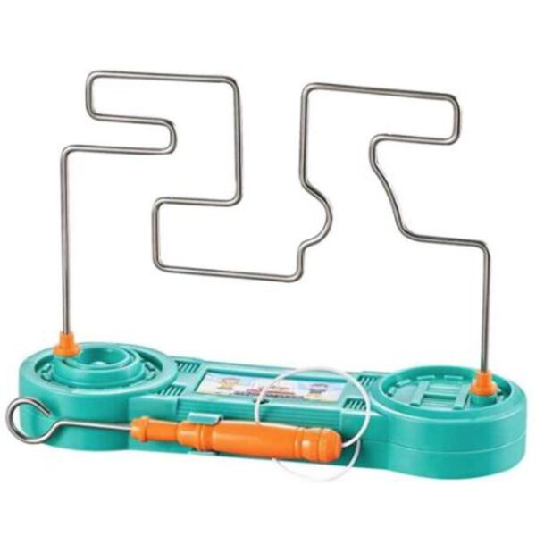 Electric Shock Toy Education Electric Touch Funny Maze Game Party Funny Game Science Experiment Toys For Kids(Random color)