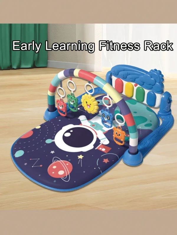 Kids Musical Piano Gym Mat With Music & Lights - (Imported) (random color)