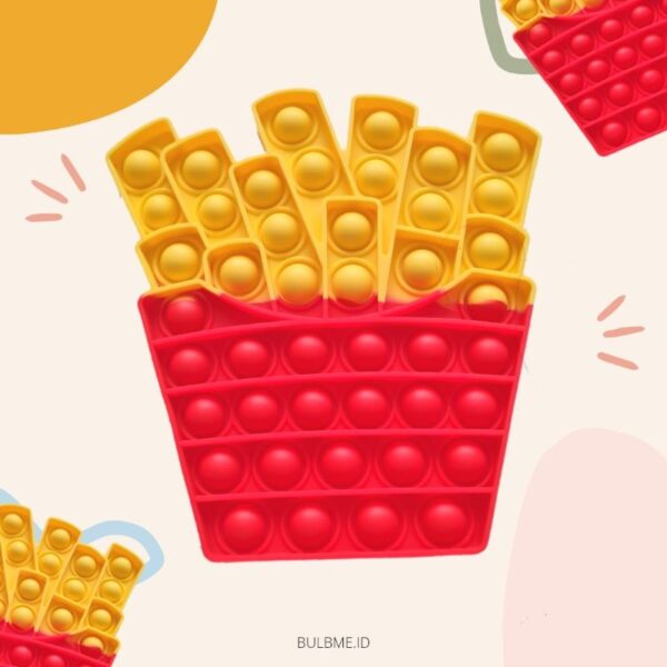 French Fries Pop it Sensory Fidget Toy