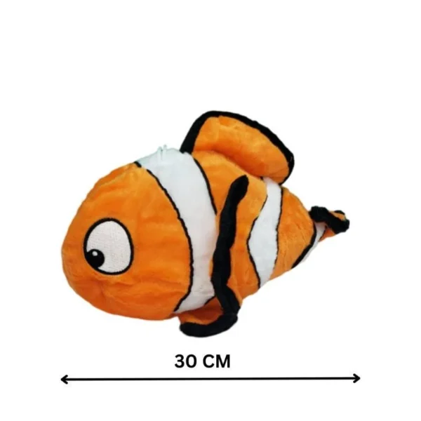 NEMO FISH  Stuffed Plush Sea Animal Pillow for Kids Boys & Girls  - 30 Cm