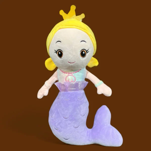 Mermaid Plush Toy | Super Soft Stuffed Plush toy for Kids Baby Boy's & Girl's - 40 CM (Random color)