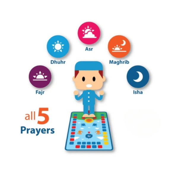 Educational Smart Interactive Islamic Voice Prayer Mat for Kids