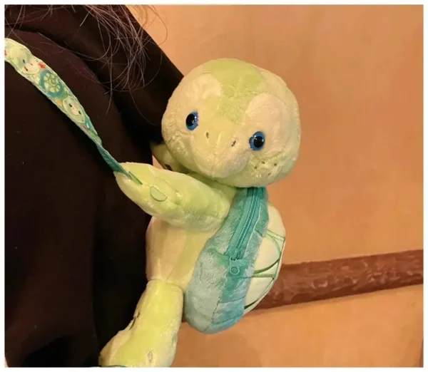 Baby Sea tortoise Turtle Stuffed Animal Super Soft Cute Plush Children's Doll Kindergarten Backpack | Bag for Kids - 30cm