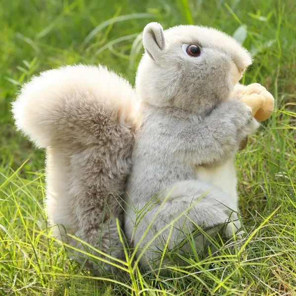 Squirrel Plush Toy With A Big Bushy Tail | Soft Stuffed Animal Plush Toy for Kids Boys & Girls - 25 CM