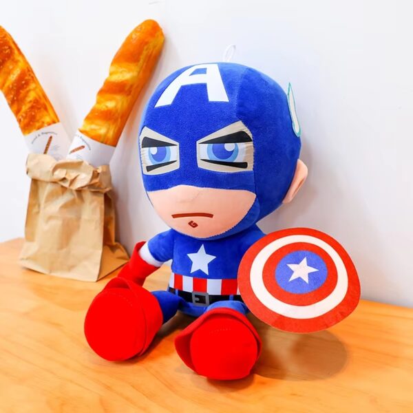 The Avengers Series Soft Spiderman and His Amazing Friends Stuffed Dolls for Superhero Fans -25 Cm (Random doll)