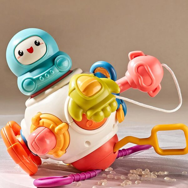 8 in 1 Multi functional Busy Activity Toy | Infant Montessori Activities Busy Board Cubes,Baby Educational Learning Toys for 6-18 Months Boys & Girls, Airplane Car Travel Toys for Kids Gifts
