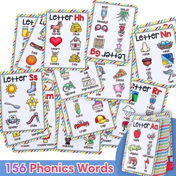 My Mini Alphabet Flipbook | ABC English Alphabet Letters Child Flash Cards Baby Learning Toys Kids Gift Pre-Kindergarten