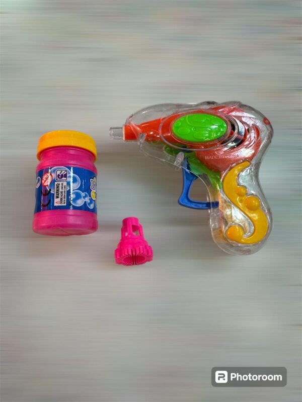 Bubble Gun with bubble liquid for kids