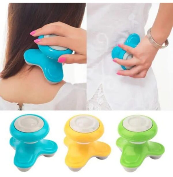 Mini Portable Full Body Relaxation Massage Wave Vibrating USB triangle Electric Handle Massager .