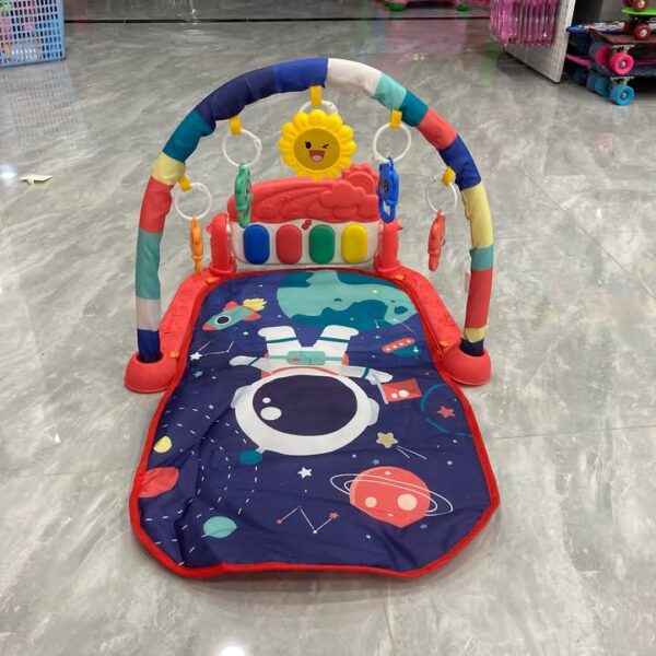 Kids Musical Piano Gym Mat With Music & Lights - (Imported) (random color)