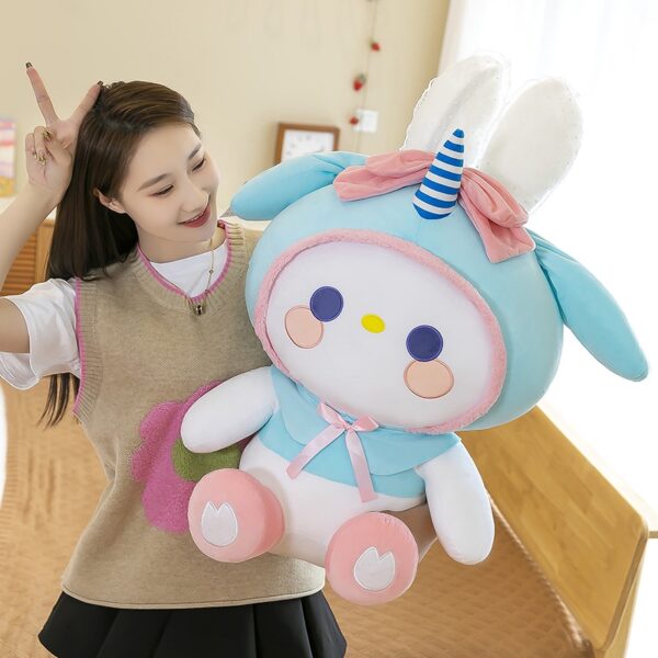 Dino Flower Rabbit Cat Elf Plush Toy Shade Stuff Doll Cute Girl - 35cm
