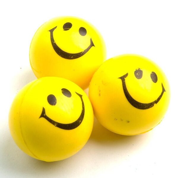 SN-455 Smart Care Hand Exercise Ball Phisioball Smile Balls Stress Relief Balls Kids Toys