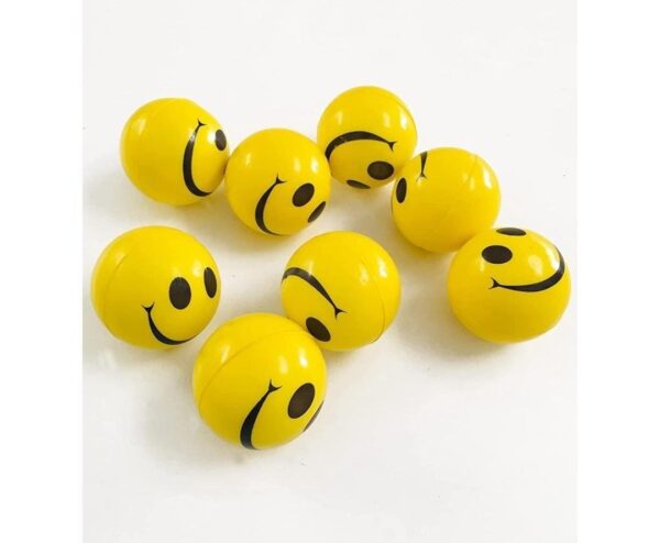 SN-455 Smart Care Hand Exercise Ball Phisioball Smile Balls Stress Relief Balls Kids Toys