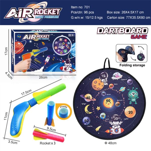 Air Rocket Gun Dart Short Game - 479
