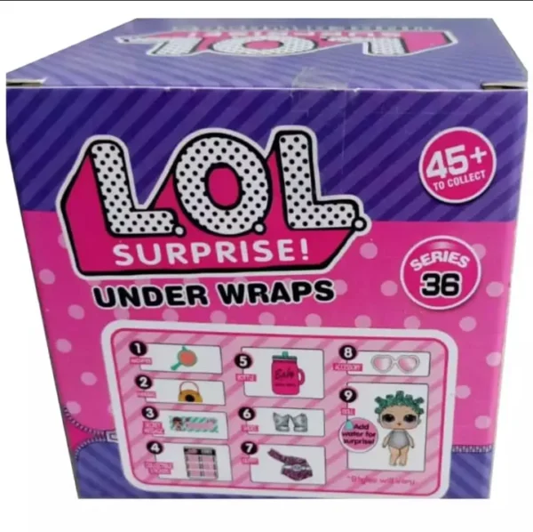 LOL Surprisse Ball UNDER WRAPS  & Great Surprisses For Girls (Multicolor random color )