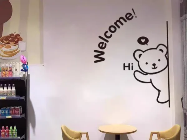 3d wall art with cute teddy bear shaped for home & office decorations Wooden wall Art