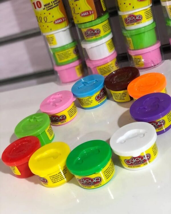 (pack of 10 ) Color Dough Multicolor Modelling Clay Kit for kids