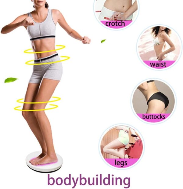 Twisted Waist Plate For Adult - Non-Slip Fitness Sports Waist Twist Board - Balance Fitness Training Thin Waist And Legs for Fitness Losing Weight - Indoor Outdoor Sports Equipment (Random Color)