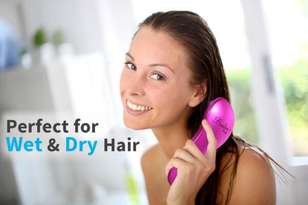 1 Piece Detangling Hair Brush Professional No Pain Detangler for Women | Best Quality Hair Brush Without box(Random Color)