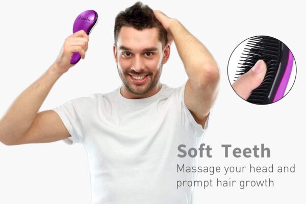 1 Piece Detangling Hair Brush Professional No Pain Detangler for Women | Best Quality Hair Brush Without box(Random Color)