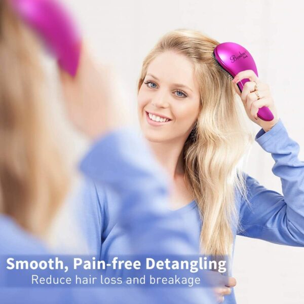 1 Piece Detangling Hair Brush Professional No Pain Detangler for Women | Best Quality Hair Brush Without box(Random Color)