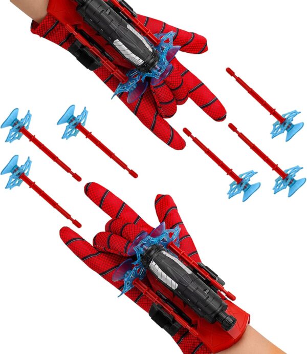 Spider-Man wrist Shooter ,transmitter  Set for Kids - Multicolour