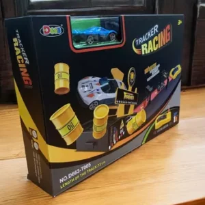 Tracker Racing Set 360 Degrees Rotation Loops Car Track