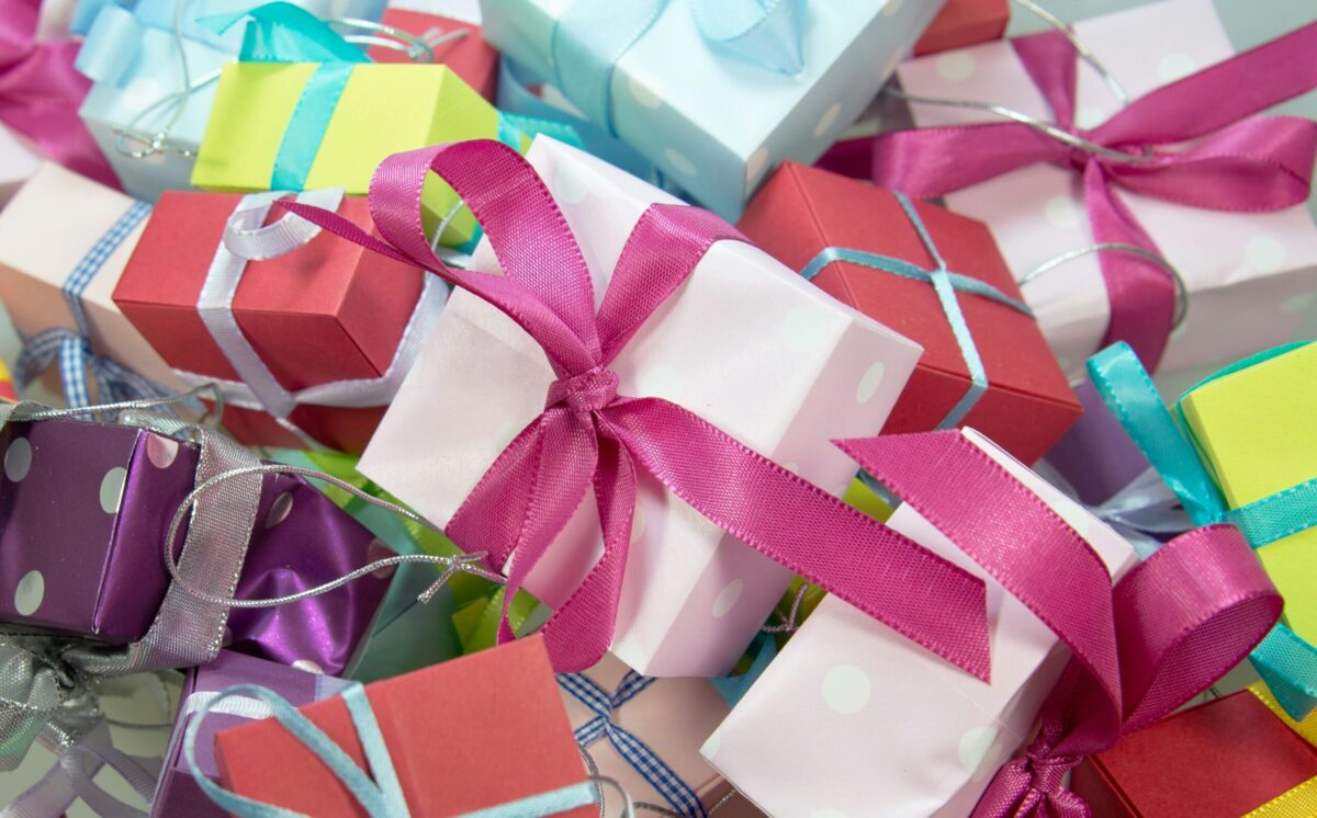Gift for Boys in Pakistan boxes packed in colorful birthday wrapping