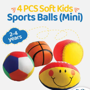 (Pack of 4) Speed Power Super Sport Soft Mini Football  For kids