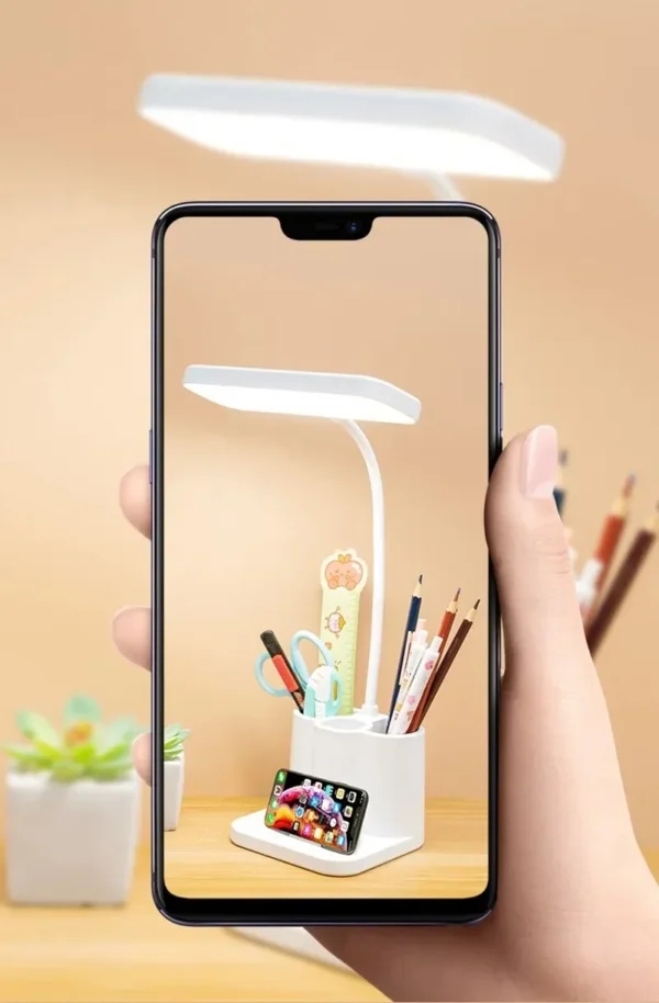 LED Learning Dormitory Bedroom Bedside Reading Night Light Table Lamp (qp-2209-B)
