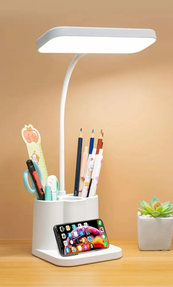LED Learning Dormitory Bedroom Bedside Reading Night Light Table Lamp (qp-2209-B)
