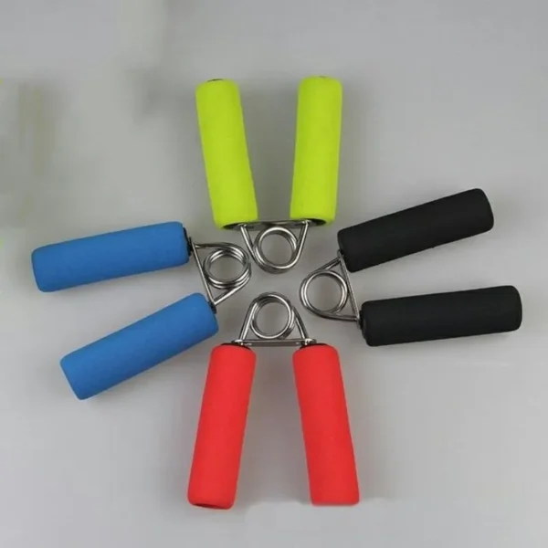 Hand Grippe foam hand grip strengthener ,Strength Training for Fitness Gym Men's women's( random color)