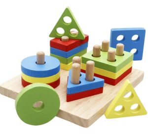 Wooden Shapes Learning Toy