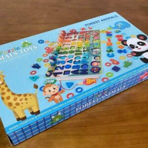 6 in1 Wooden Educational Puzzle & Sorting Board Toy For Kids