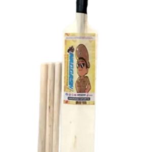 Wooden Bat Set with wickets and ball Recommended For 1 To 5 Year Kids - 80 cm