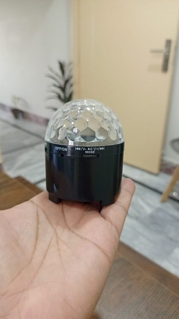 Digital RGB LED Music Crystal Magic Ball Effect Light MP3 USB Disco DJ Stage Lighting