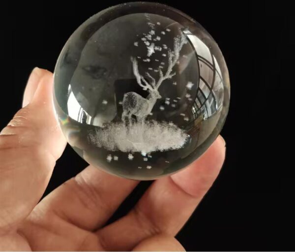 RGB Glowing Crystal Ball Night Light | Warm & Romantic atmosphere for your home and room