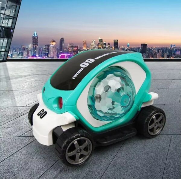Future 09 Musical Stunt Car Toys For Kids Boys Girls (random color)