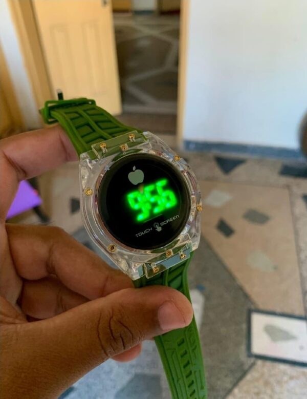 Touch Screen LED Watch for Kids Beautiful and Imported with stylish dial