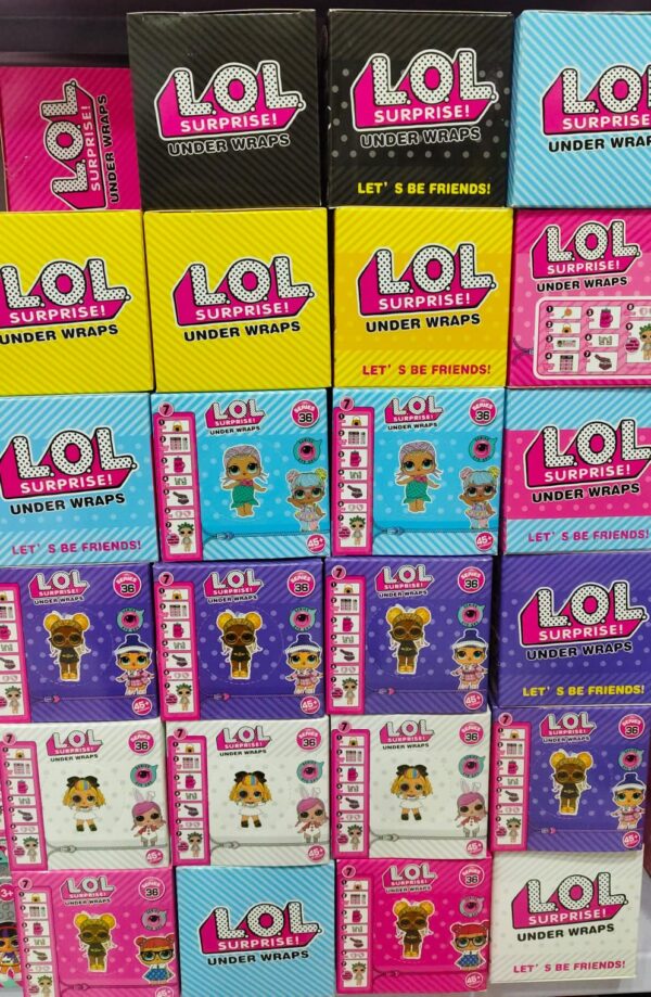LOL Surprisse Ball UNDER WRAPS  & Great Surprisses For Girls (Multicolor random color )