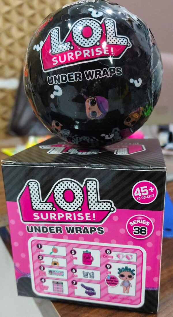 LOL Surprisse Ball UNDER WRAPS  & Great Surprisses For Girls (Multicolor random color )