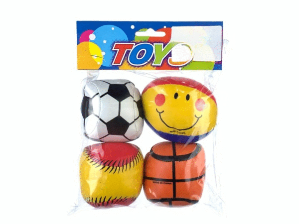 (Pack of 4) Speed Power Super Sport Soft Mini Football  For kids