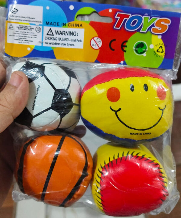 (Pack of 4) Speed Power Super Sport Soft Mini Football  For kids