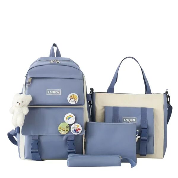 4-Piece School Bag Set: Stylish & Practical new arrival 2024