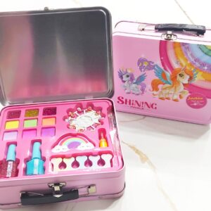 Unicorn Shining Make Up Bag For Girls / Soft to skin, Easy to wash, Princess Makeup Set Toys Girls & Kids