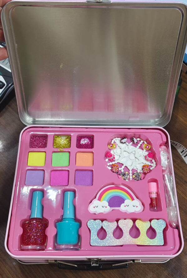 Unicorn Shining Make Up Bag For Girls / Soft to skin, Easy to wash, Princess Makeup Set Toys Girls & Kids