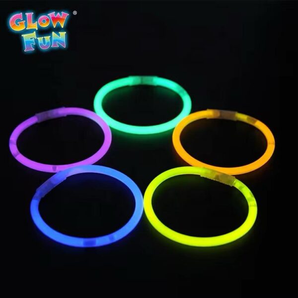 Bright Glow Sticks Party Fluorescence Glow Sticks Bracelets Necklaces Neon For Wedding Party Sticks (50 pcs in box )