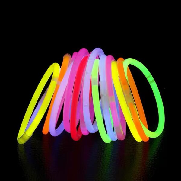 Bright Glow Sticks Party Fluorescence Glow Sticks Bracelets Necklaces Neon For Wedding Party Sticks (50 pcs in box )