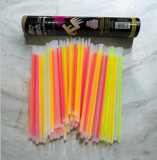 Bright Glow Sticks Party Fluorescence Glow Sticks Bracelets Necklaces Neon For Wedding Party Sticks (50 pcs in box )