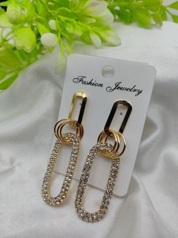 Imported Sparkling Statement Earrings - Luxury Rhinestone Drops for Every Occasion | Earring For Girls & Women